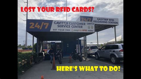 what to do if i lost my rfid card philippines|pinoy autosweep rfid.